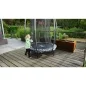 Mobile Preview: EXIT Tiggy Junior Trampoline with Safety Net ø140cm - black/grey
