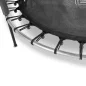 Mobile Preview: EXIT Tiggy Junior Trampoline with Safety Net ø140cm - black/grey