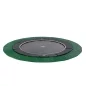 Mobile Preview: EXIT Dynamic In-Ground Trampoline ø427cm - black with fall protection