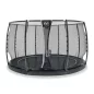 Mobile Preview: EXIT Dynamic In-Ground Trampoline ø366cm - black with Net