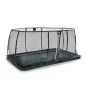 Preview: EXIT Dynamic In-Ground Trampoline 305x519cm - black with Net