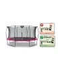 Mobile Preview: EXIT Silhouette Trampoline 427cm - pink