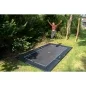 Preview: EXIT Dynamic Sports In-Ground Trampoline 305x519cm - black