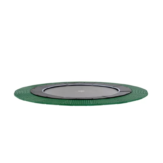 EXIT Dynamic In-Ground Trampoline ø366cm - black with fall protection