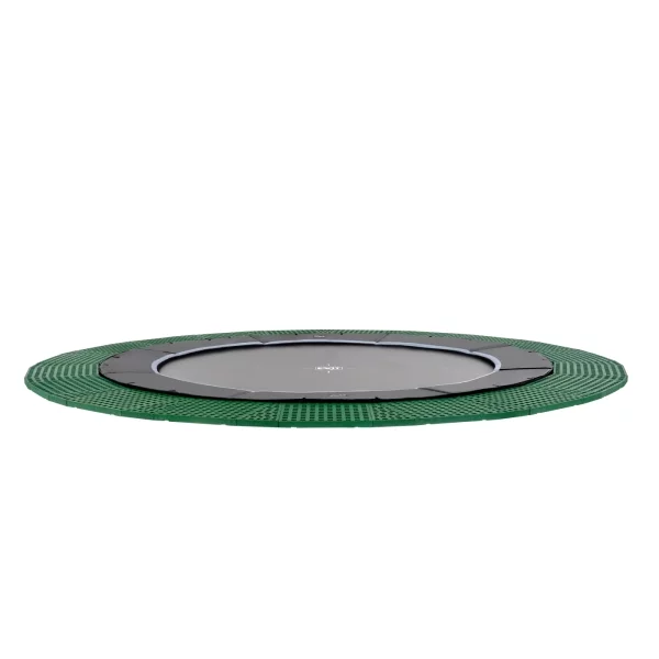 EXIT Dynamic In-Ground Trampoline ø427cm - black with fall protection